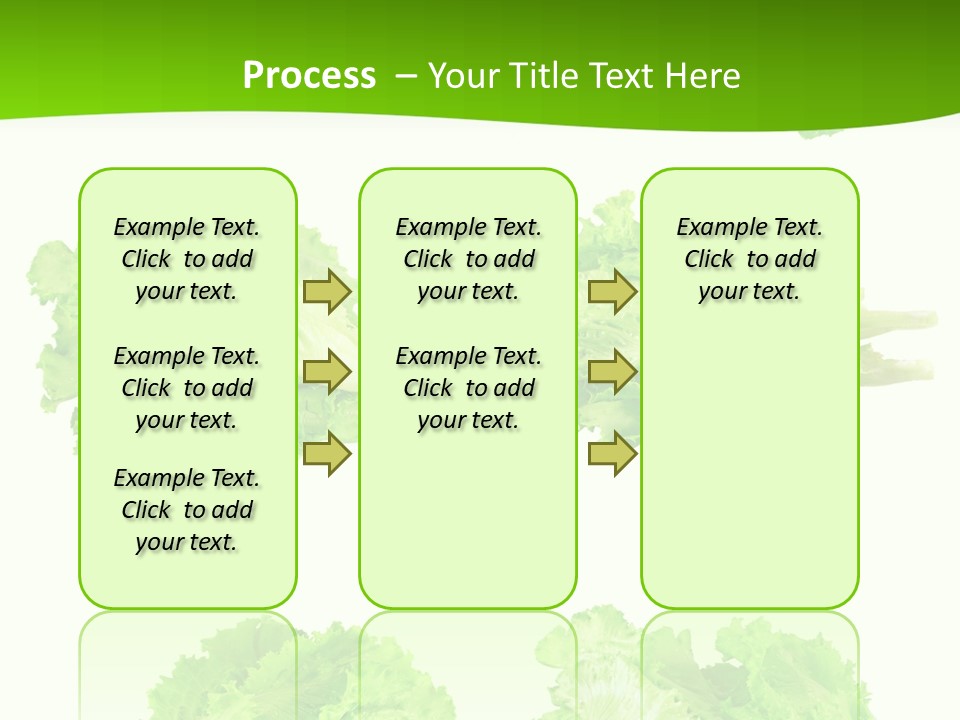 Lettuce Vector PowerPoint Template
