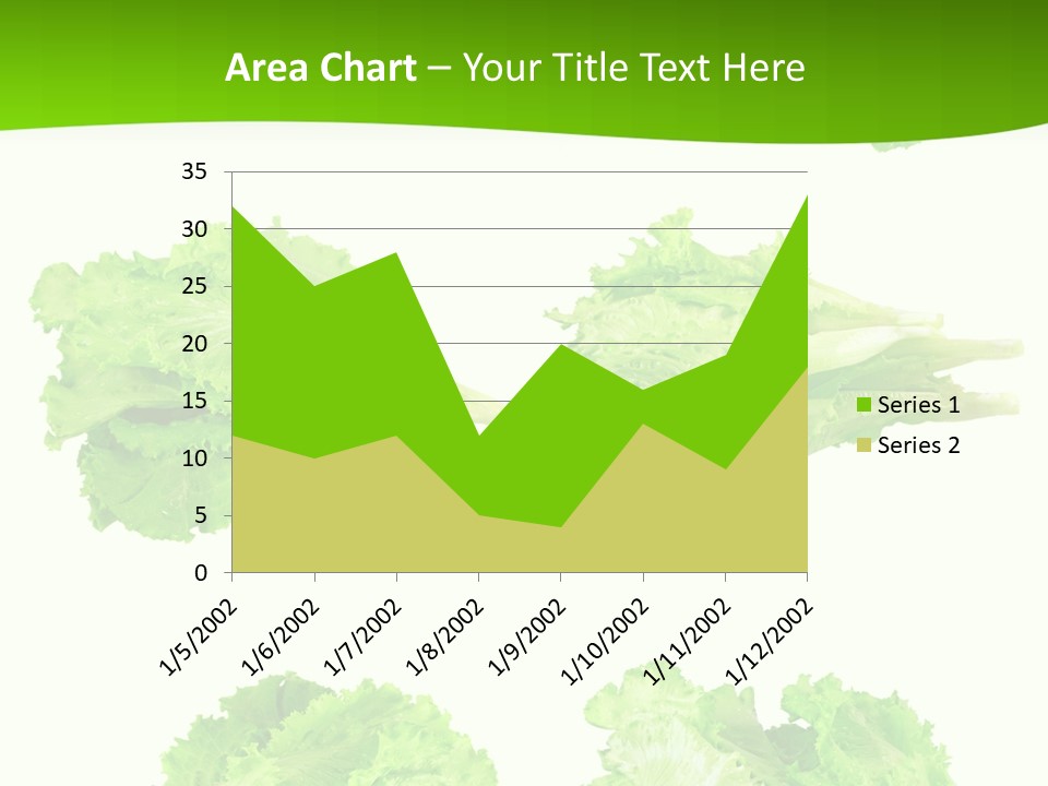 Lettuce Vector PowerPoint Template
