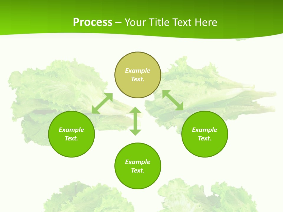 Lettuce Vector PowerPoint Template