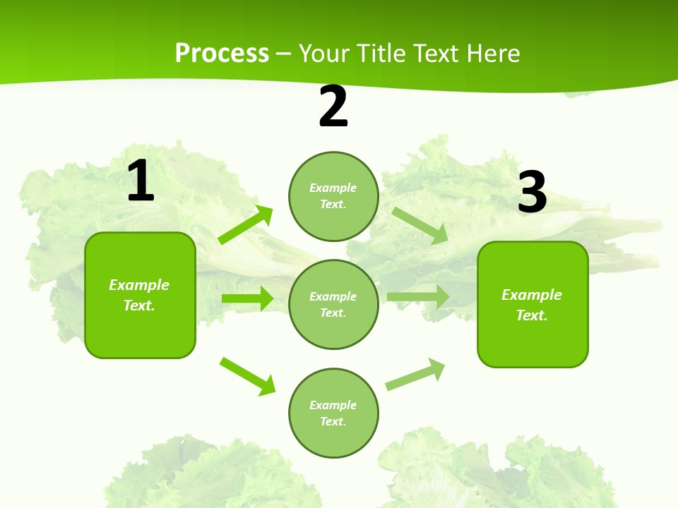 Lettuce Vector PowerPoint Template