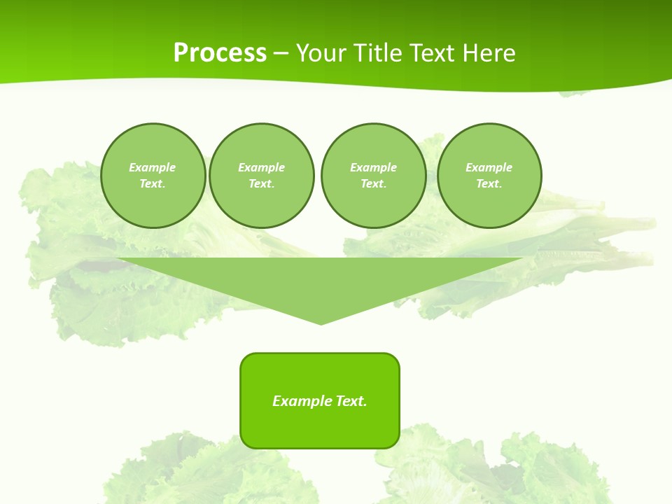 Lettuce Vector PowerPoint Template