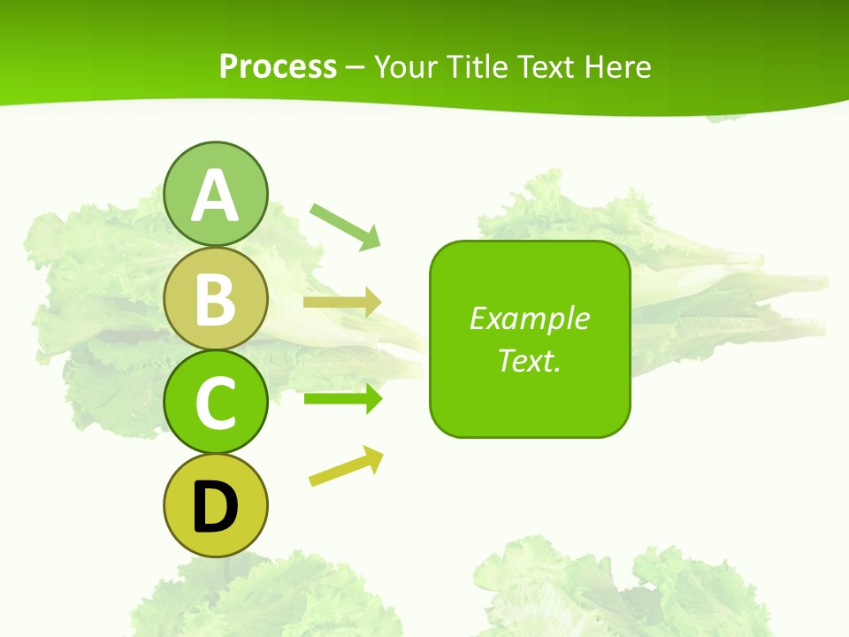 Lettuce Vector PowerPoint Template
