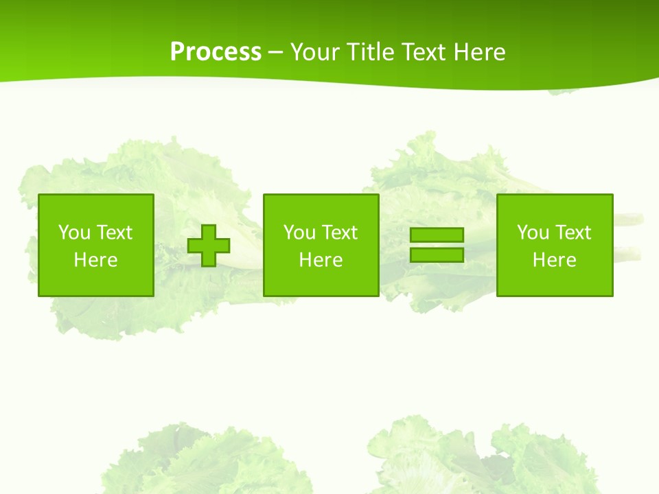 Lettuce Vector PowerPoint Template