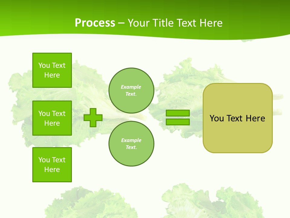 Lettuce Vector PowerPoint Template