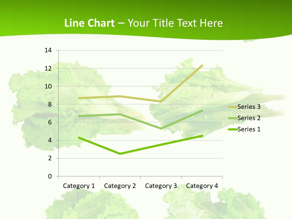 Lettuce Vector PowerPoint Template