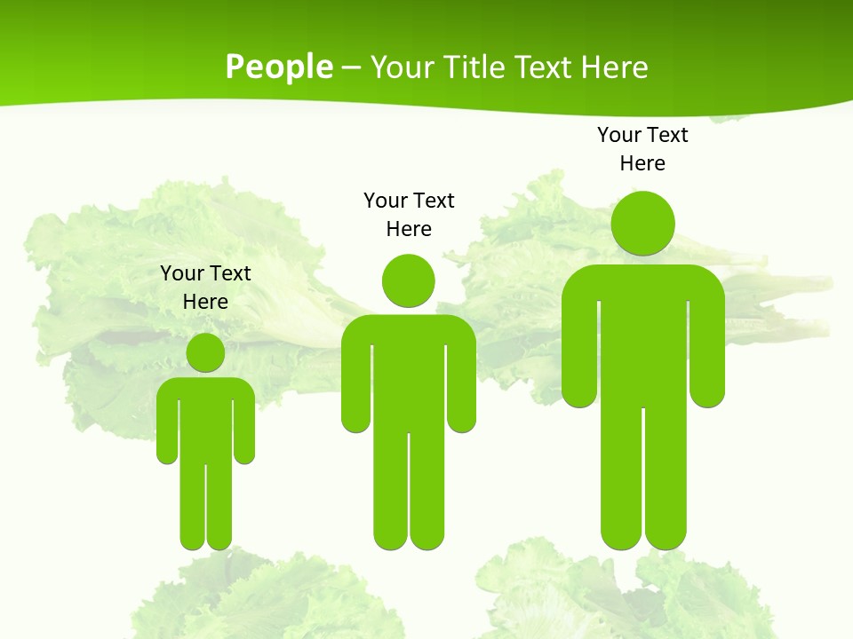 Lettuce Vector PowerPoint Template