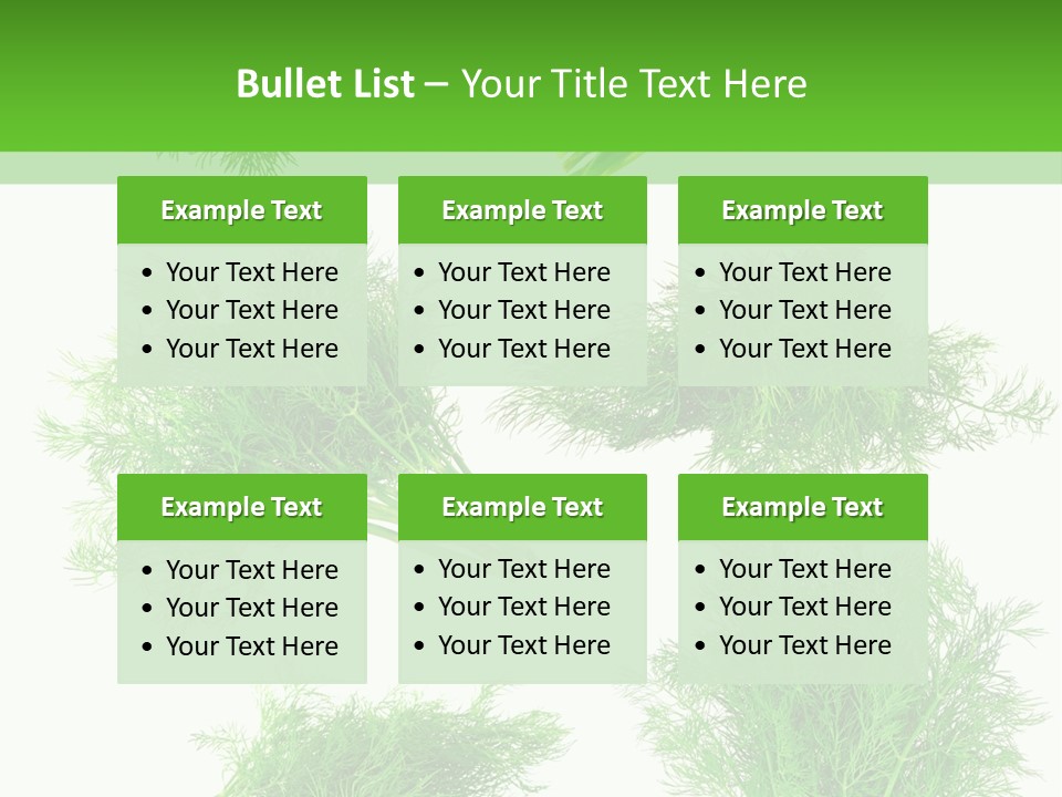 Dill Bunch PowerPoint Template