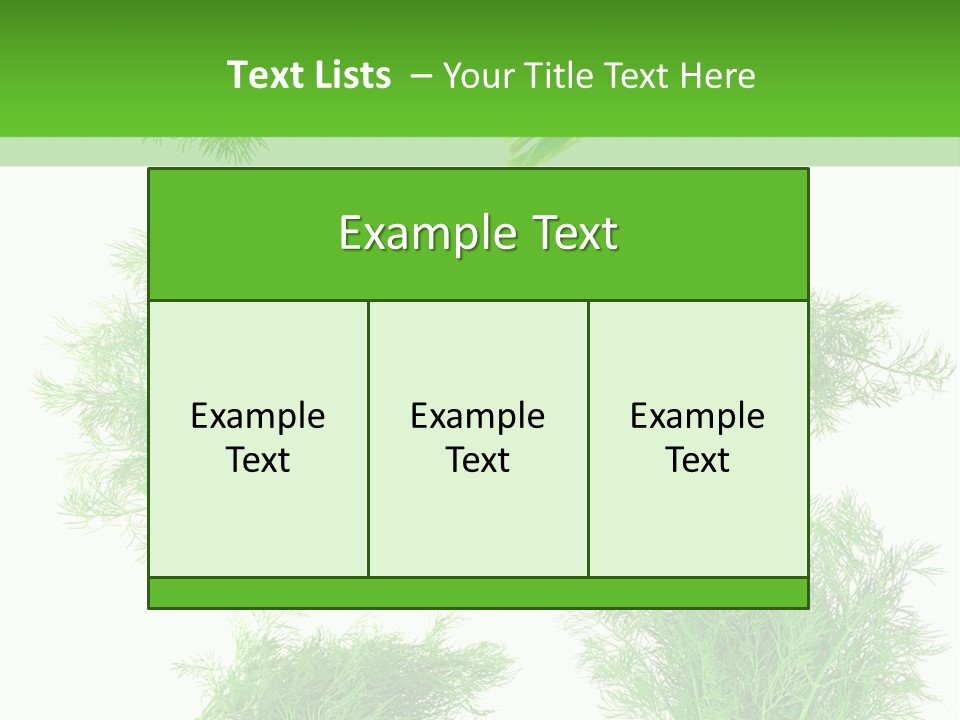 Dill Bunch PowerPoint Template