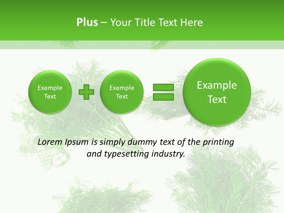 Dill Bunch PowerPoint Template