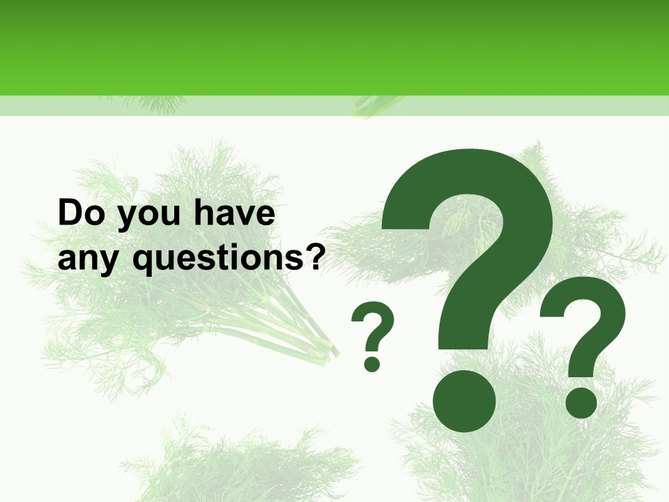 Dill Bunch PowerPoint Template