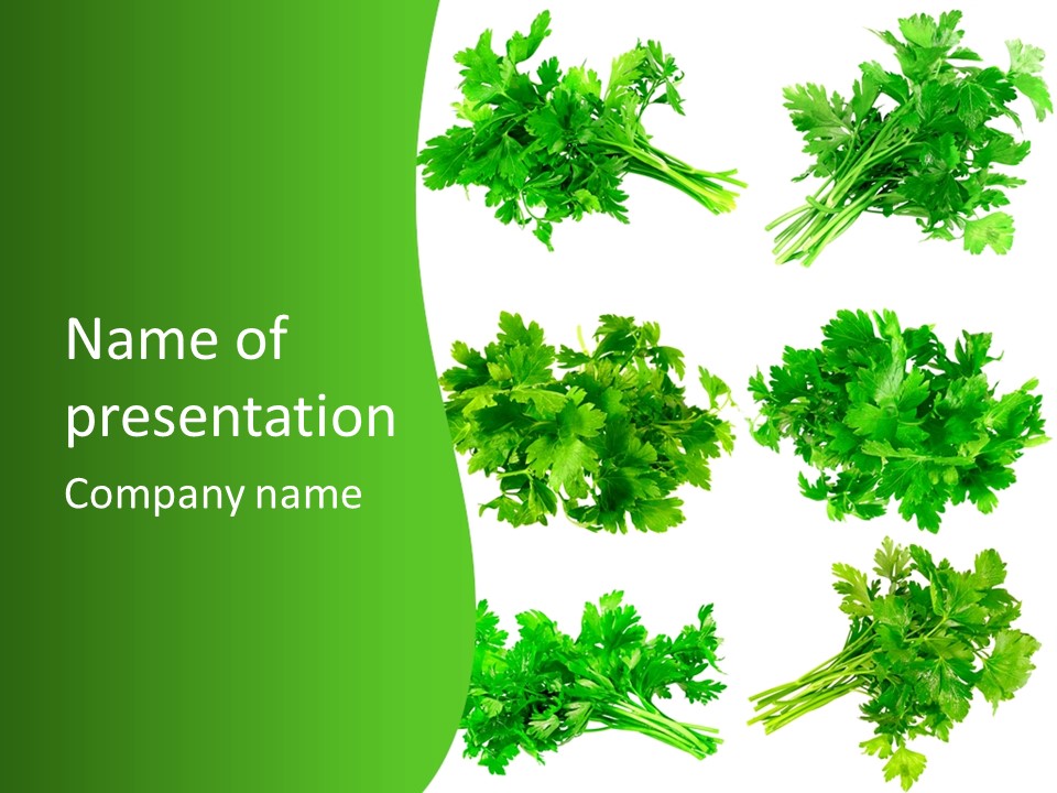 Chop Horticulture Bundle PowerPoint Template