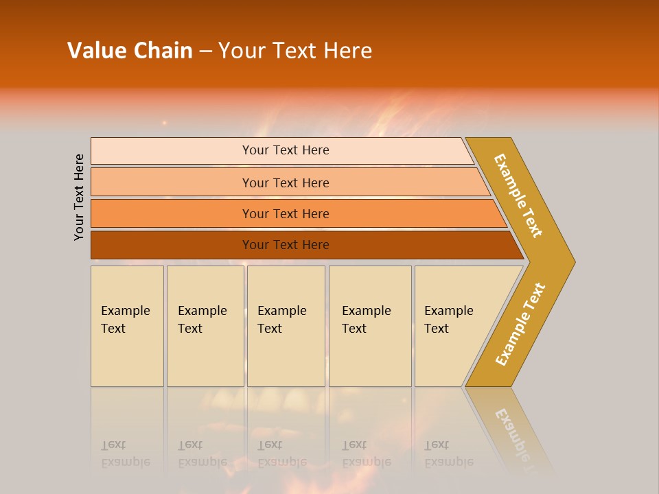 Burning Skull PowerPoint Template