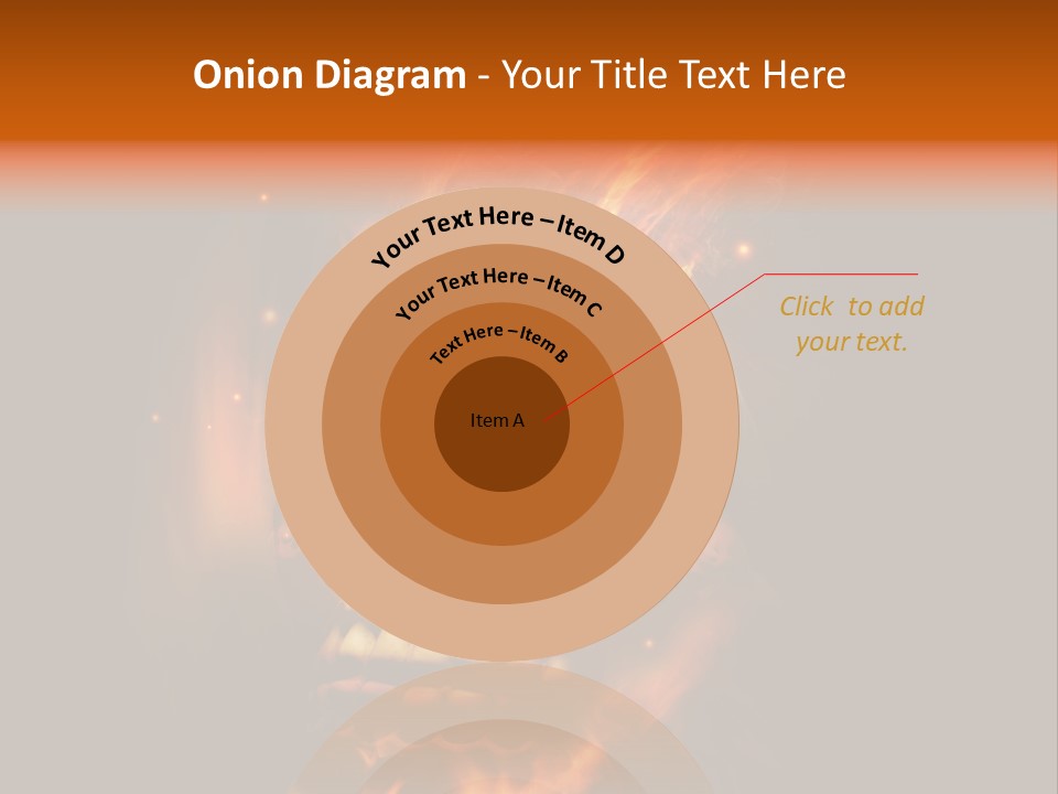 Burning Skull PowerPoint Template