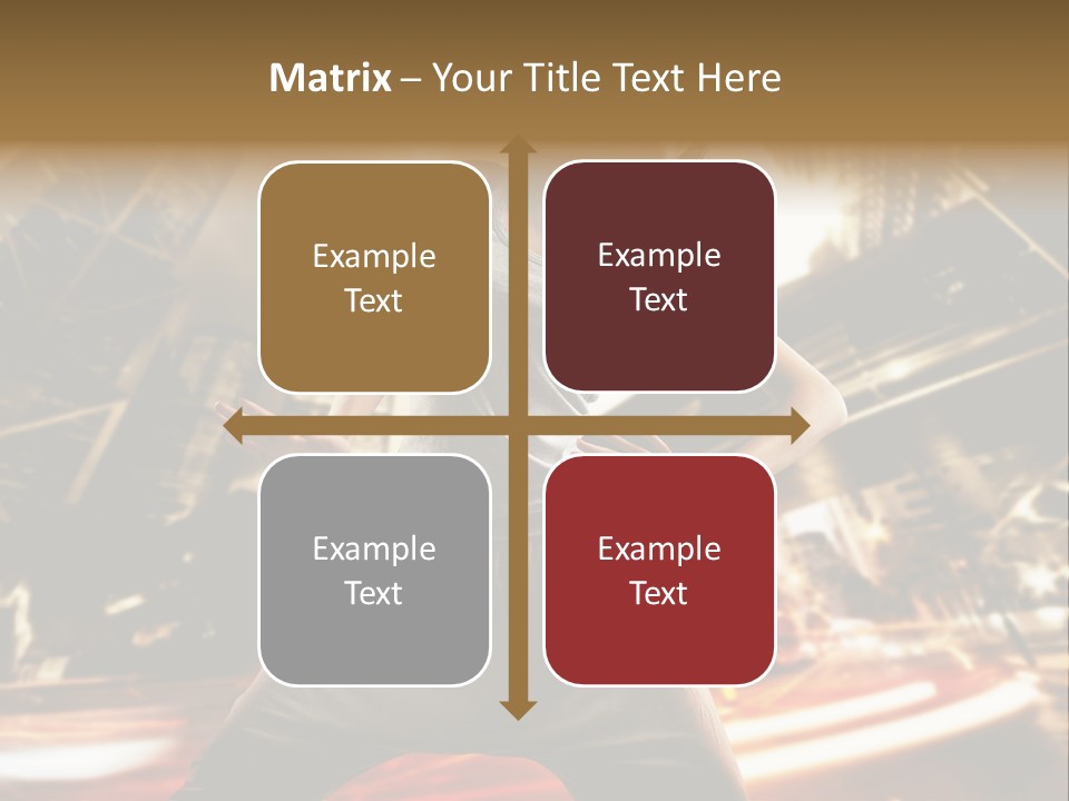 Street Dance Girl PowerPoint Template