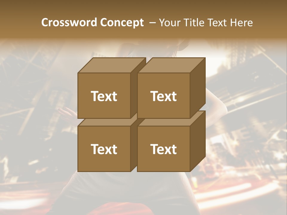 Street Dance Girl PowerPoint Template