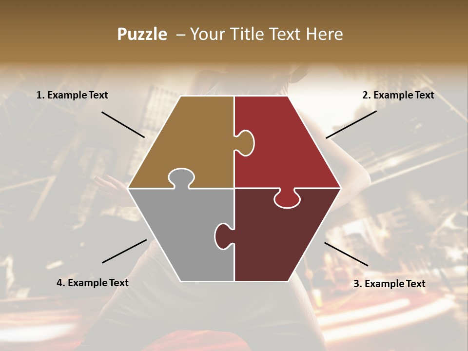 Street Dance Girl PowerPoint Template