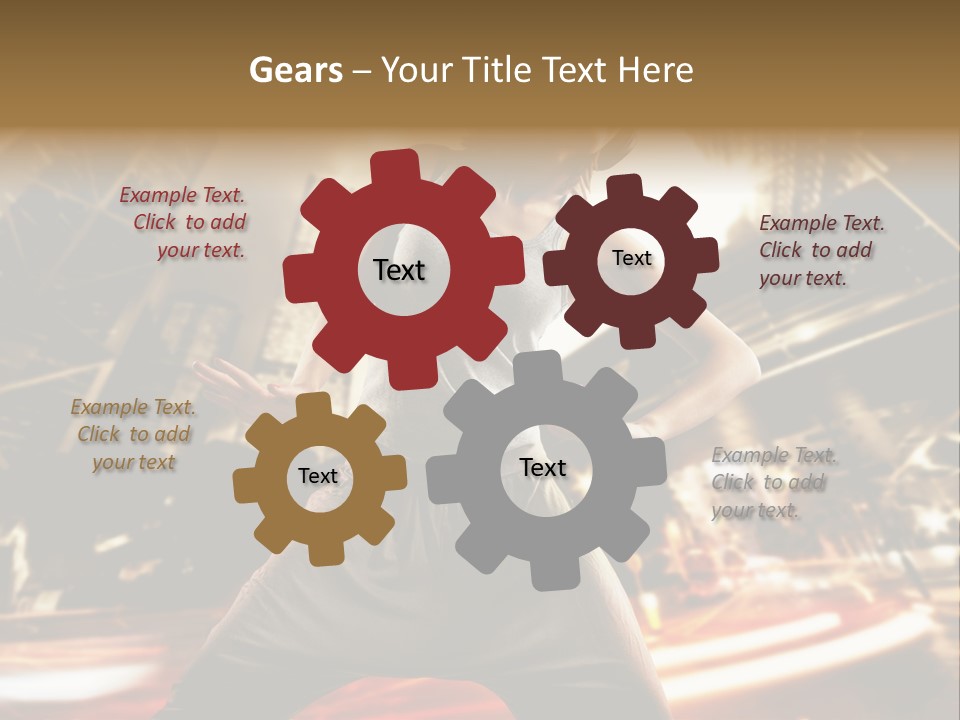 Street Dance Girl PowerPoint Template