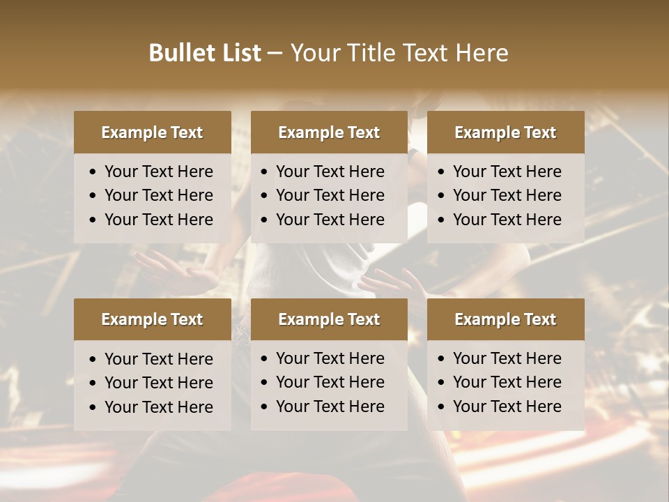 Street Dance Girl PowerPoint Template