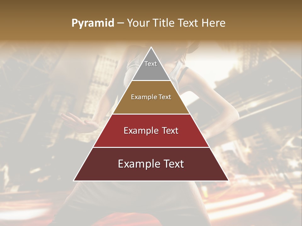 Street Dance Girl PowerPoint Template