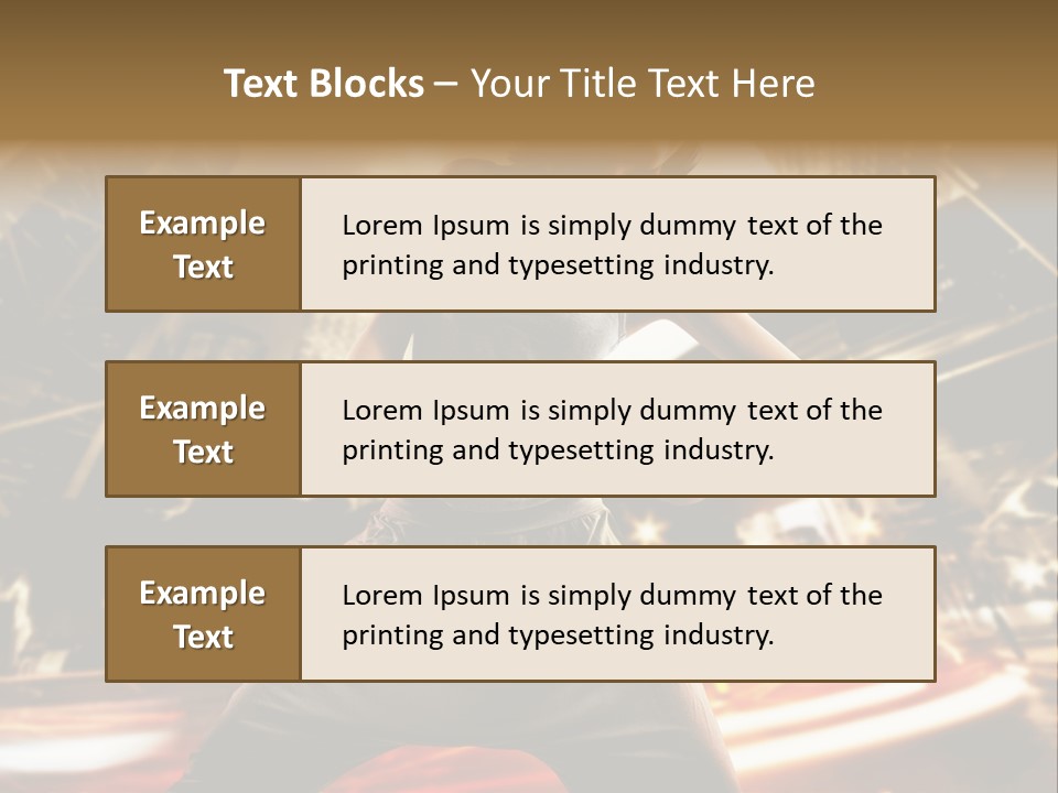 Street Dance Girl PowerPoint Template