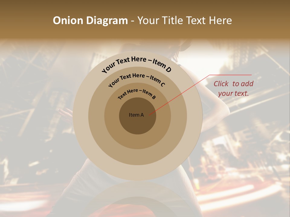 Street Dance Girl PowerPoint Template