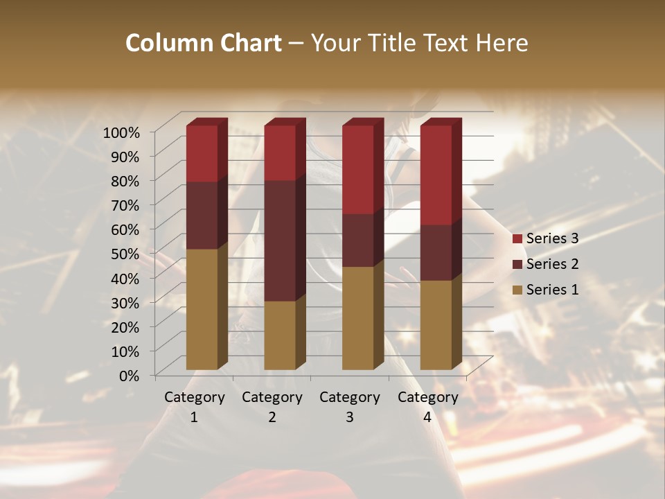 Street Dance Girl PowerPoint Template