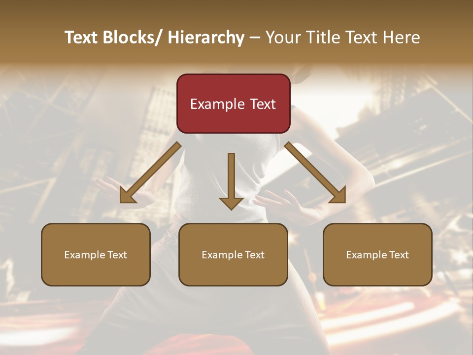 Street Dance Girl PowerPoint Template