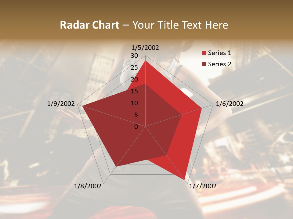 Street Dance Girl PowerPoint Template