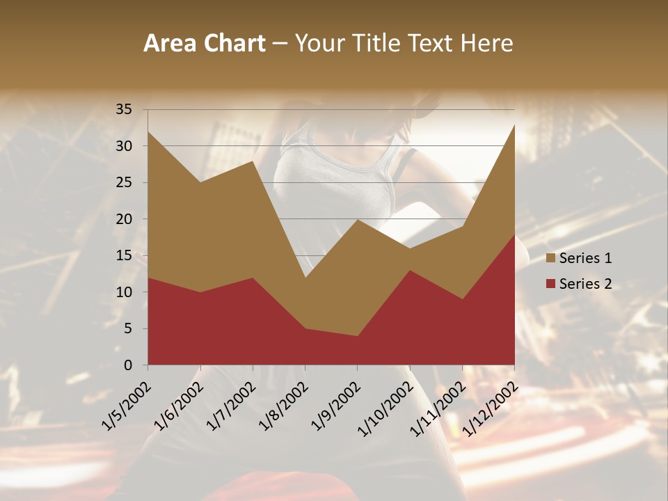 Street Dance Girl PowerPoint Template