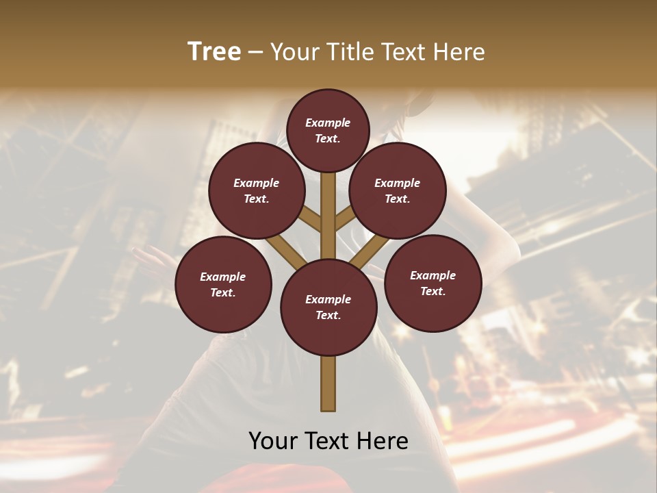 Street Dance Girl PowerPoint Template