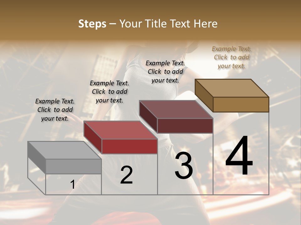 Street Dance Girl PowerPoint Template