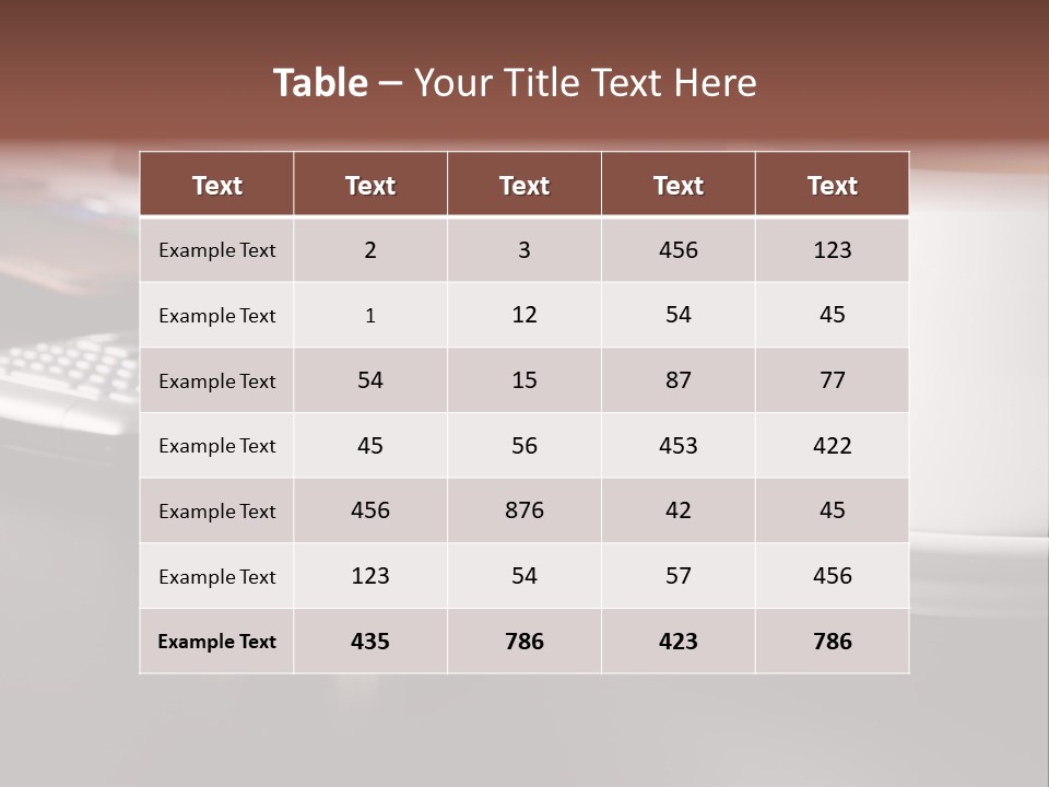 Zopo Zp910 PowerPoint Template