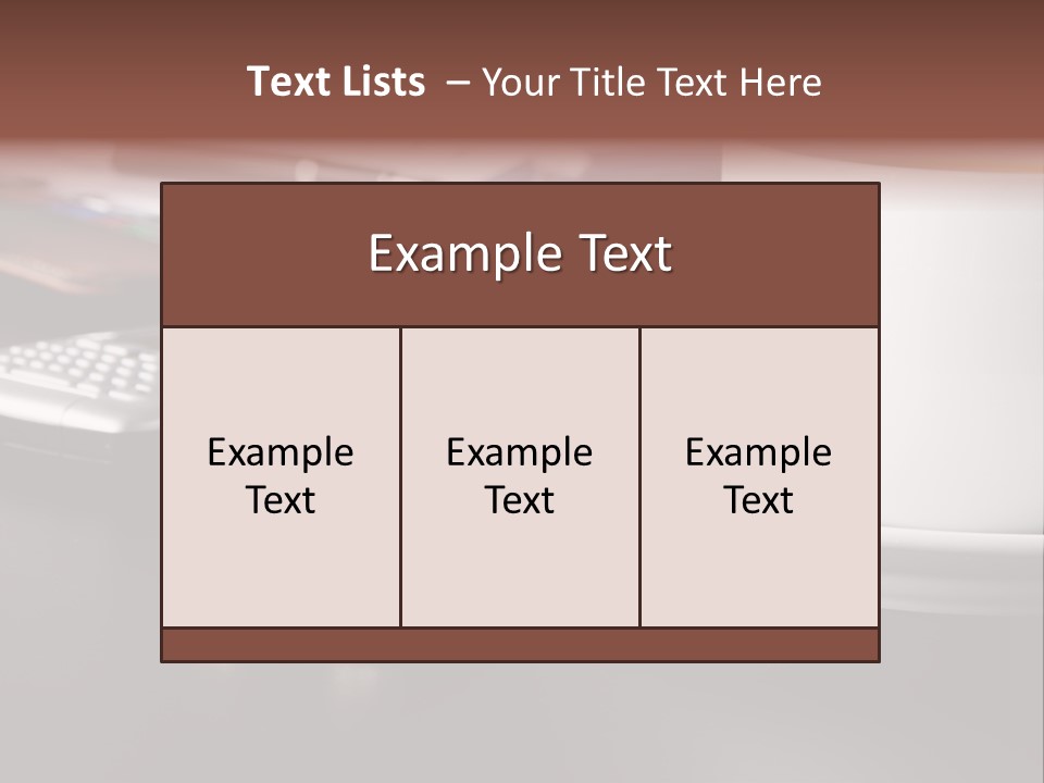 Zopo Zp910 PowerPoint Template