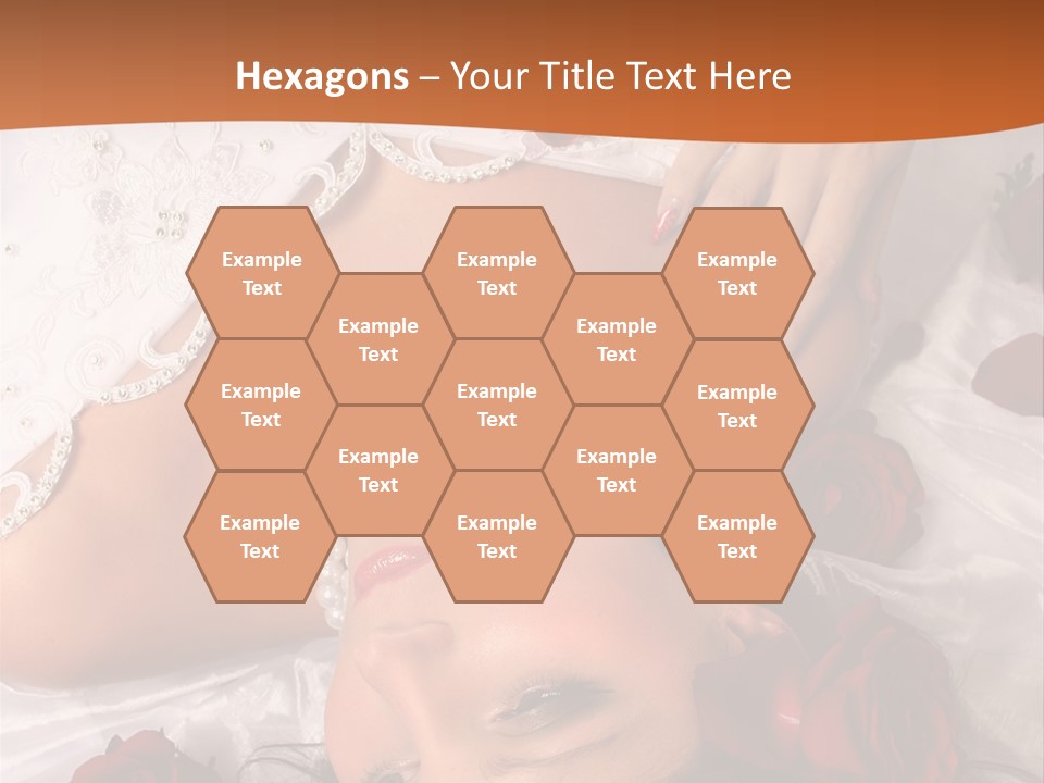 Beauty Purity Laying PowerPoint Template