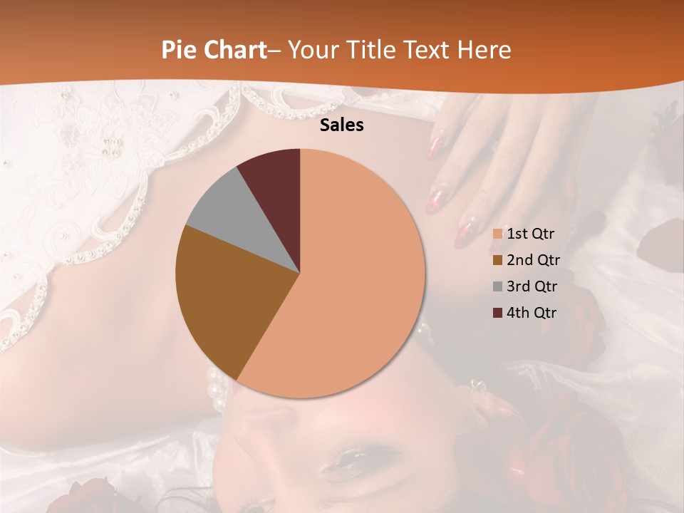 Beauty Purity Laying PowerPoint Template