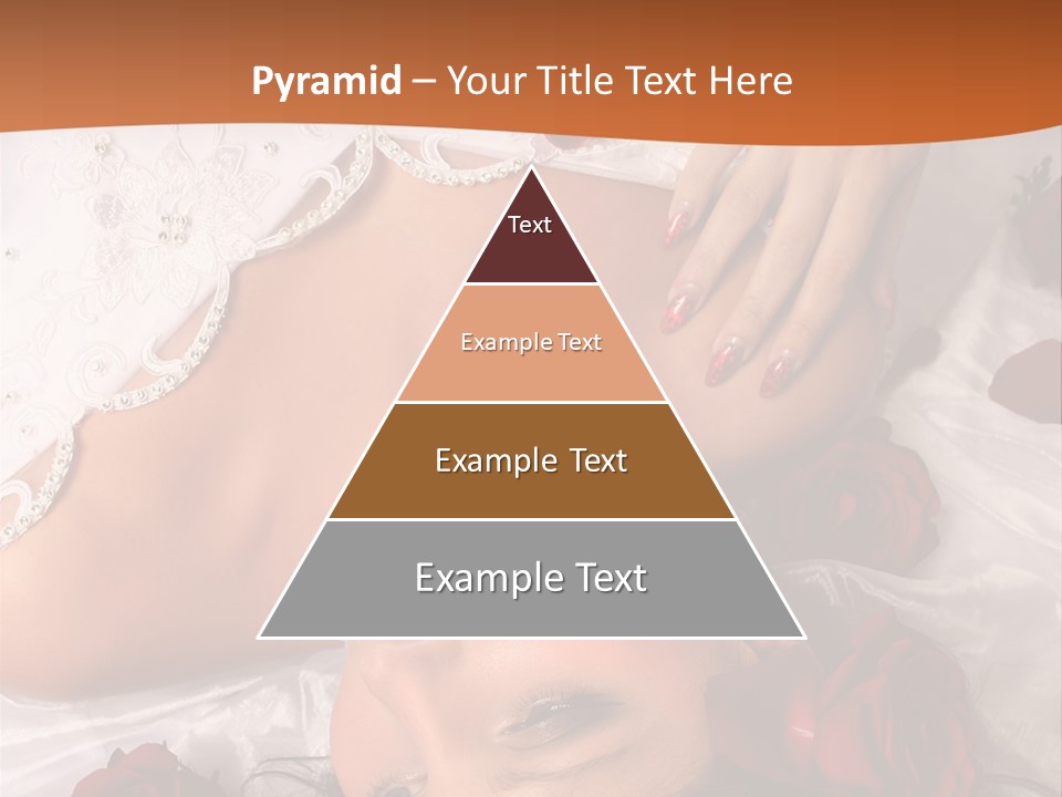 Beauty Purity Laying PowerPoint Template