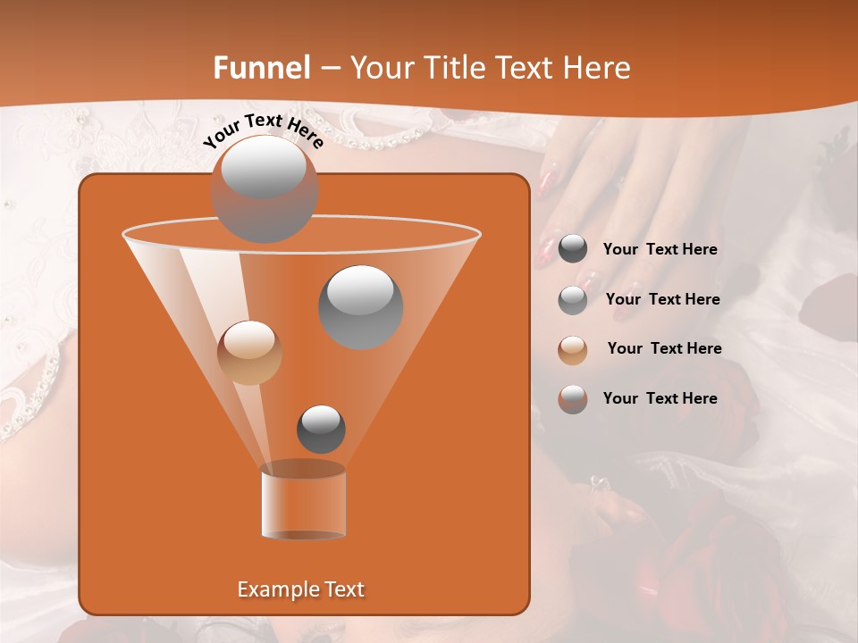 Beauty Purity Laying PowerPoint Template