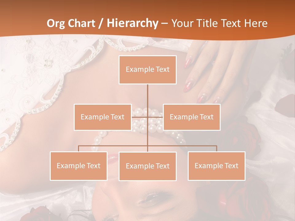 Beauty Purity Laying PowerPoint Template