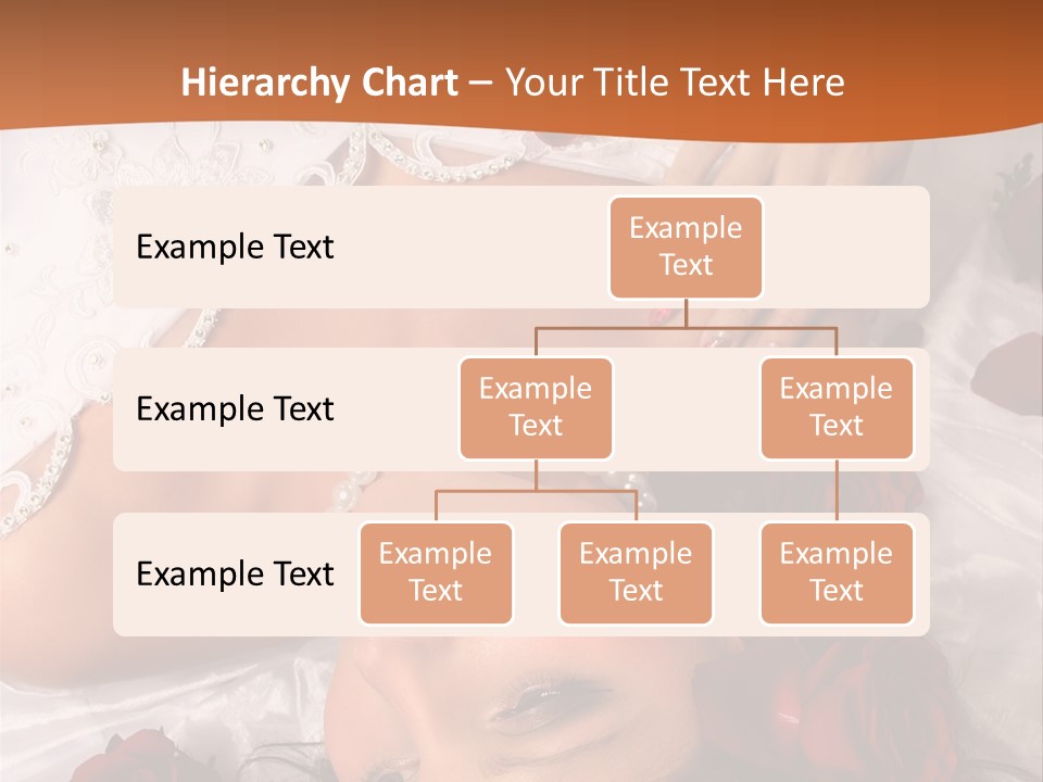Beauty Purity Laying PowerPoint Template