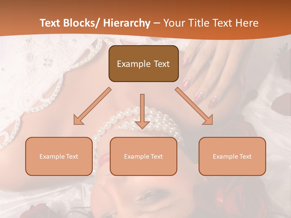 Beauty Purity Laying PowerPoint Template