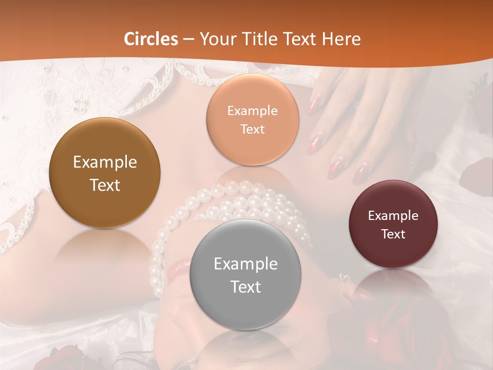 Beauty Purity Laying PowerPoint Template