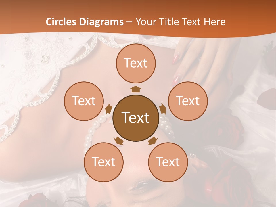 Beauty Purity Laying PowerPoint Template