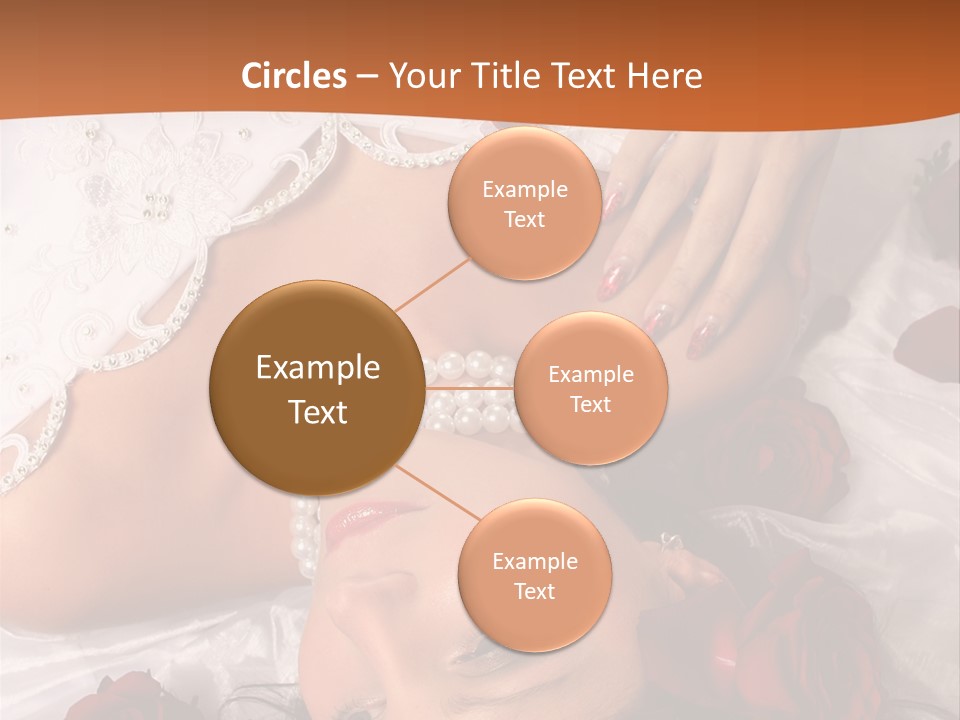 Beauty Purity Laying PowerPoint Template