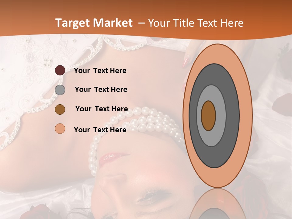 Beauty Purity Laying PowerPoint Template