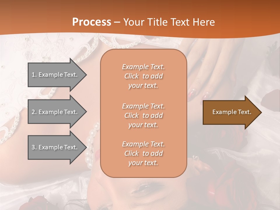 Beauty Purity Laying PowerPoint Template