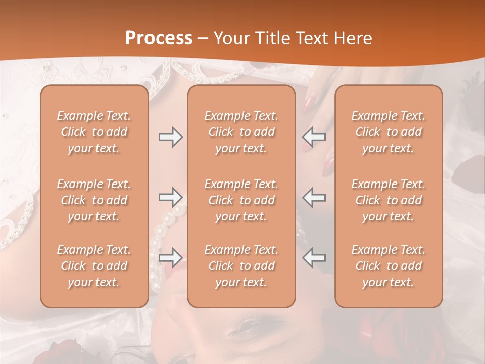 Beauty Purity Laying PowerPoint Template