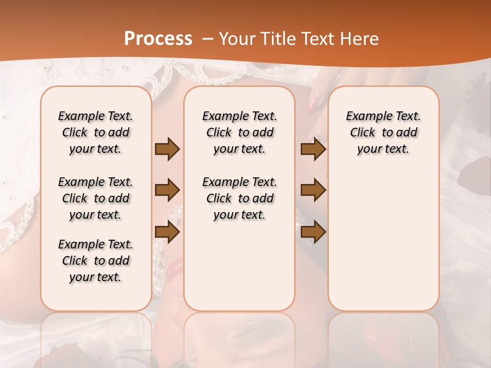 Beauty Purity Laying PowerPoint Template