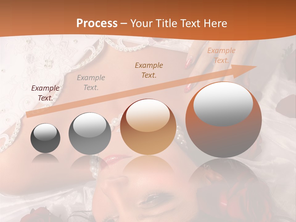 Beauty Purity Laying PowerPoint Template