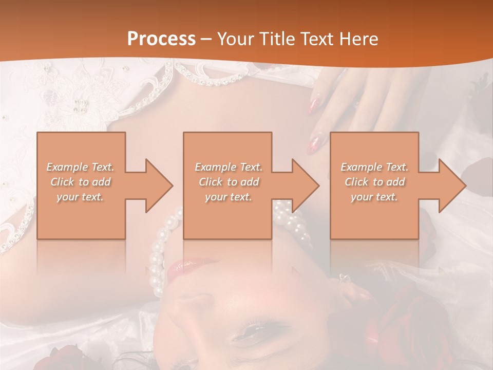Beauty Purity Laying PowerPoint Template