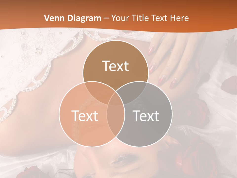 Beauty Purity Laying PowerPoint Template